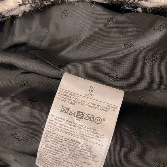 ✨SOLD✨Banana Republic oversized Moto style coat - Picture 6 of 6